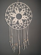 Łapacz snów dekoracja na ścianę boho makrama