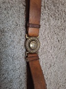 Stary Pas Harcerski ZHP – Skórzany – Oryginał PRL / Vintage