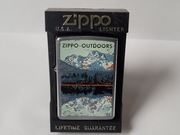 Zapalniczka Zippo Outdoors Satin Chrome VINTAGE 1998 rok