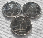 Kanada Elżbieta II 10 centów cents 2016 KM# 492 Szkuner Bluenose 1 szt.