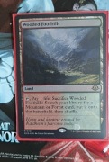 Magic The Gathering Wooded Foothills foil