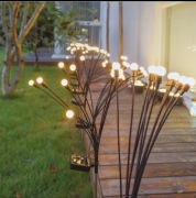 Lampka solarna Świetliki z 10 kulkami led