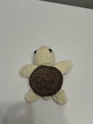 Pluszak na szydełku handmade żółw
