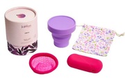 Krążek menstruacyjny (S),etui sanitizer+woreczek  