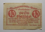 Banknot zastępczy Notgeld 10 Heller Austria