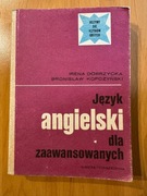 JĘZYK ANGIELSKI DLA ZAAWANSOWANYCH - DOBRZYCKA