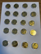 Kultowe Motocykle Polskie - Pojedyncze monety - 20 sztuk 