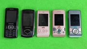 Sprzedam zestaw sprawnych telefonów Samsung i Sony Ericsson