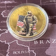 Moneta okolicznościowa wojskowa USA