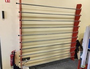 Wieszak na rolki do szerokości 170 cm