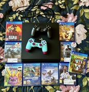 PlayStation 4 Pro 1TB + 2 pady + 9 gier PS4 Pro 