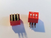 DIP switch kątowy, 3 pozycyjny