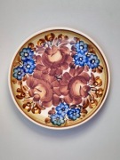 Talerzyk dekoracyjny, fajans, PRL