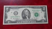 Banknot 2 dolary USA