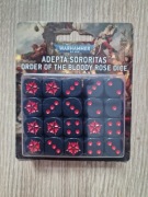WARHAMMER 40K Adepta Sororitas Order of the Bloody Rose 20x 16mm DICE SET