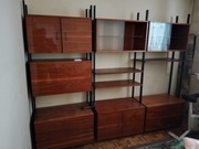 Regał Drzewotechnika PRL lata 60-te vintage retro 