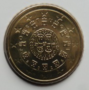 PORTUGALIA  2025 50 CENTÓW UNC !!!!!!!!!!