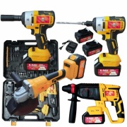 Młotowiertarka plus klucz udarowy plus szlifierka kątowa likwidacja magaz