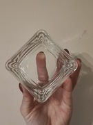 Mini popielniczka szklana vintage