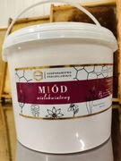 Miód 4kg wielokwiatowy w wiaderku wiadrze z pasieki wielokwiat