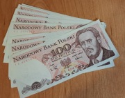 Banknoty kolekcjonerskie 100 zł PRL Ludwik Waryński