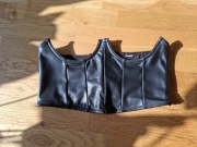 Pas taliowy z eko skóry, pasek