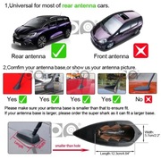 Antena samochodowa shark Fin 5D. Chrom.