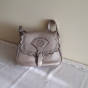 Torebka damska koloru złotawego 