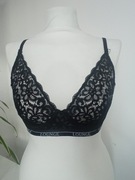 Lounge czarny biustonosz stanik koronkowy r 70E (C)