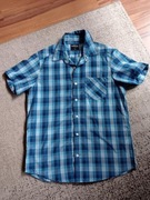 Koszula regular Identic Man krata rozmiar M niebieska