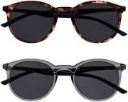 OPULIZE Jet Sun Reader Stylowe Designerskie Okulary Odporne Na Zarysowania