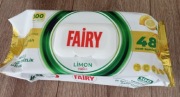 Chusteczki nawilżane włóknina Fairy w opakowaniu 100 szt. biały