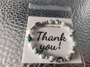 Różaniec na rękę bransoletka Agat 