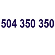 Złoty Numer 504 350 350