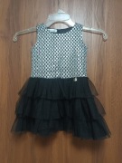 Sukienka z tiulem,rozm.98-104