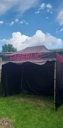 Namiot z logo 3x3x3m czarny