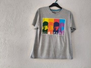 T-shirt męski, szary The Beatles, Xl/XXL