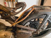 DKW NZ 350 350/1  pałąki wzmocnienia bagaznika