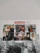 Polska arkusz „Zemsta” 2002 film Andrzeja Wajdy pełny blok znaczków