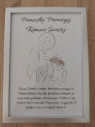 Obraz komunijny. Pamiatka