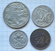 01248 Australia 4 monety 