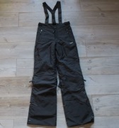 Nowe spodnie narciarskie z szelkami Wed'ze Decathlon roz 143-152, 12 lat