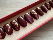 Ręcznie malowane sztuczne paznokcie,press on nails