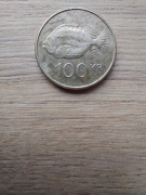 Islandia 100 koron 2007 stan III; zając morski