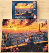 SCHMIDT Puzzle PQ 1000el. - Szepty z dachu Paryża