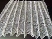 BIAŁY LAMBREKIN SZYDEŁKOWY- RĘCZNA ROBÓTKA