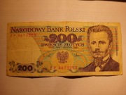 Banknot 200 zł 1988 rok - Seria EP