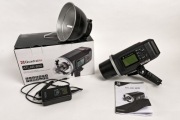 Lampa błyskowa plenerowa/studyjna Quadralite Atlas 600 idealna + czasza  