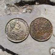 Moneta kolekcjonerska Jan III Sobieski zamek Lipowiec IOAN.III.D.G.Rex