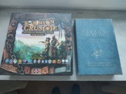 Gra planszowa Robinson crusoe, przygoda na samotnej wyspie+ dodatki
